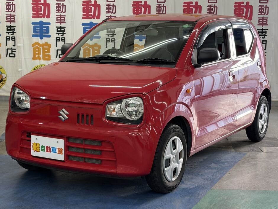 アルト L　レーダーブレーキサポート　ナビ付　4WD