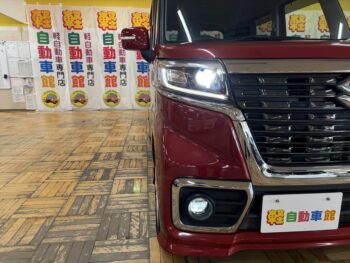 スペーシアカスタム ハイブリッドＧＳ　ナビ付 4WD
