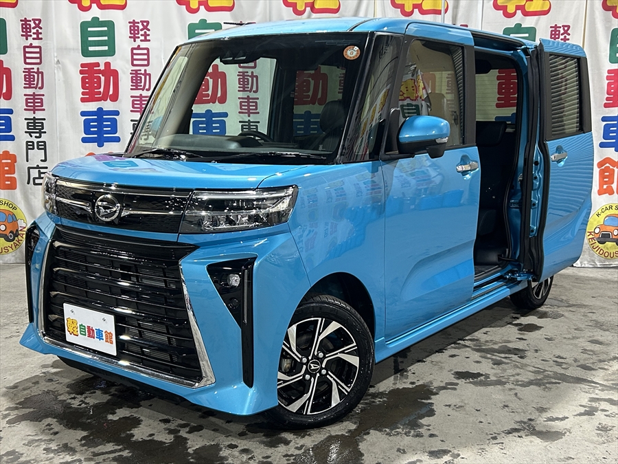 タントカスタム X　バックモニター　4WD