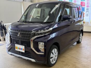 eKクロススペース G　純正ナビ　４WD
