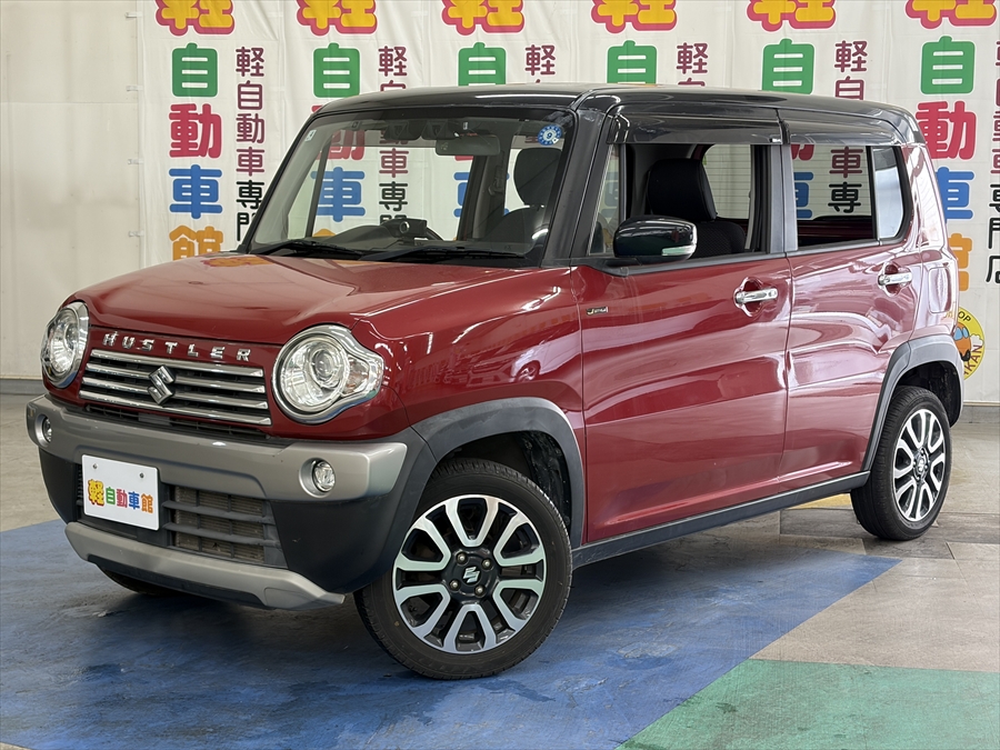 ハスラー JスタイルⅡ　ナビ・TV・バックカメラ　4WD