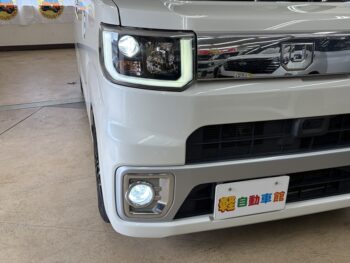 ウェイク Xターボ　ファインセレクションSA　８インチナビ・バックカメラ　４WD　