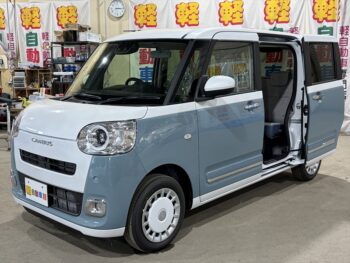 ムーヴキャンバス ストライプス G 未使用車 4WD