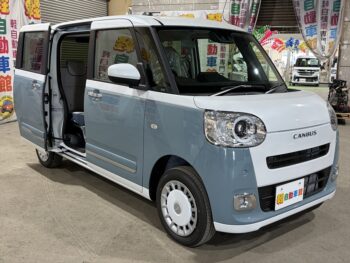 ムーヴキャンバス ストライプス G 未使用車 4WD