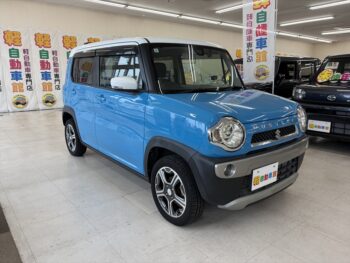 ハスラー Xターボ　8インチナビ・TV・バックカメラ　4WD
