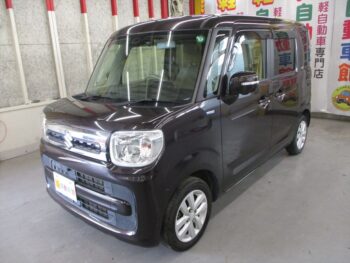 スペーシア ハイブリッドX 全方位モニター純正ナビTV 4WD