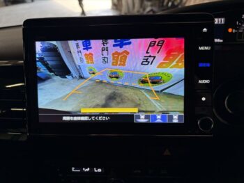N-BOXカスタム Ｌ　ホンダセンシング　純正８インチナビ・ＴＶ　後期型 4WD