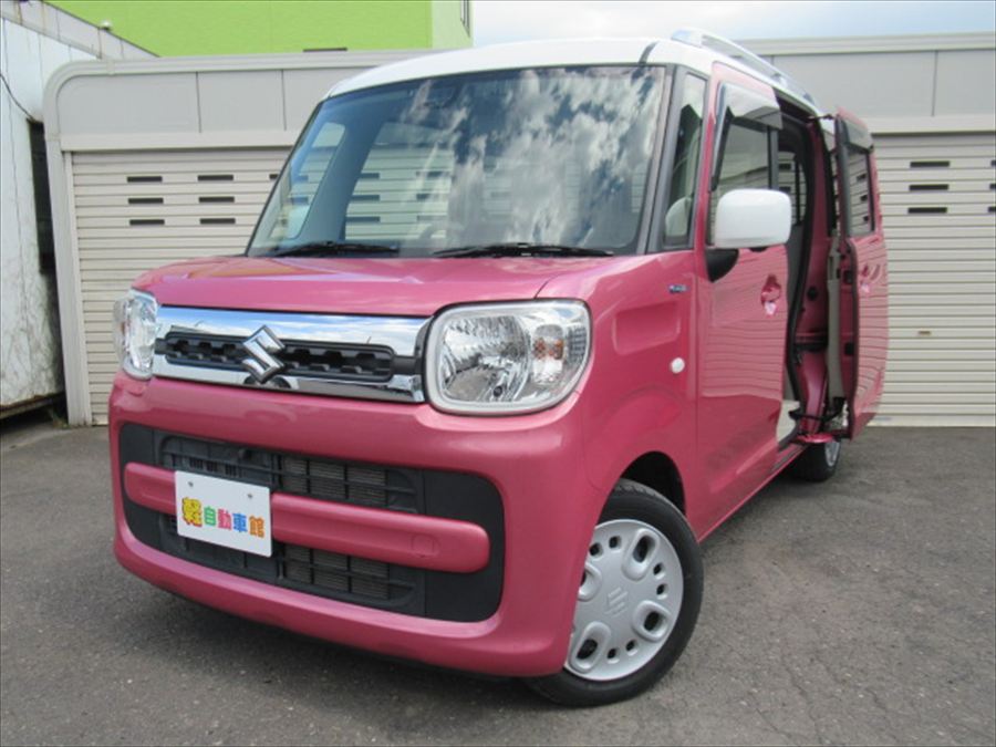 スペーシア ハイブリッドX 全方位モニター純正ナビTV 4WD