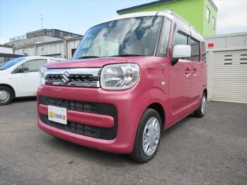 スペーシア ハイブリッドX 全方位モニター純正ナビTV 4WD