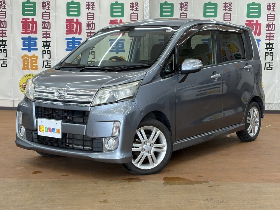 ムーヴカスタム RS ターボ 純正ナビ・TV 4WD