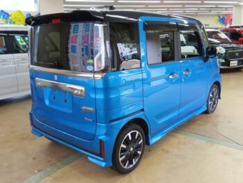 スペーシアカスタム ハイブリッドXS ターボ 全方位カメラ 4WD