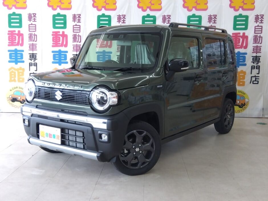 ハスラー タフワイルド スズキセーフティサポート 未使用車 4WD