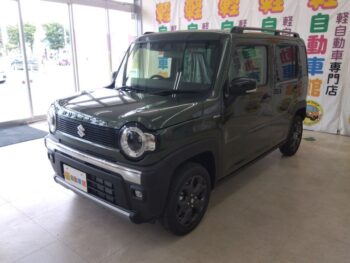 ハスラー タフワイルド スズキセーフティサポート 未使用車 4WD