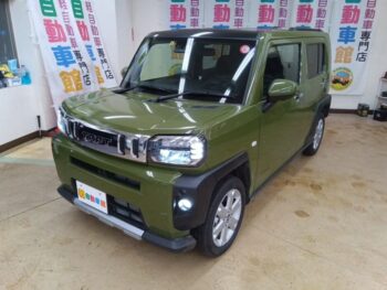 タフト Gターボ クロムベンチャー パノラマモニター 4WD