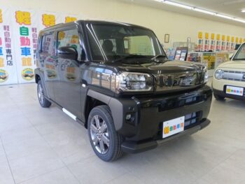 タフト Gターボ ダーククロムベンチャー 未使用車 4WD