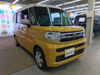 スペーシア ハイブリッドX 未使用車 4WD