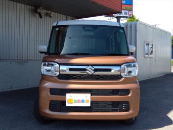 スペーシア ハイブリッドＸ 全方位モニター付純正ナビＴＶ スズキコネクト 4WD
