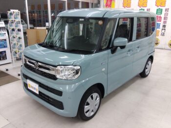 スペーシア ハイブリッド X スズキセーフティサポート 未使用車 4WD