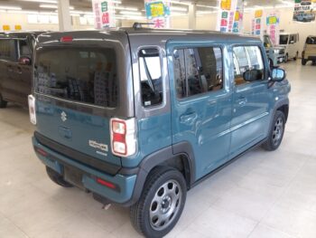 ハスラー ハイブリッド Gターボ 全方位モニター付純正メモリーナビTV装着車　4WD