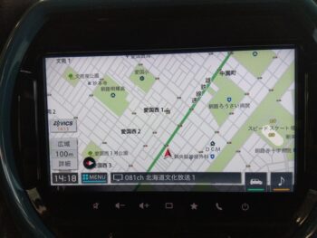 ハスラー ハイブリッド Gターボ 全方位モニター付純正メモリーナビTV装着車　4WD