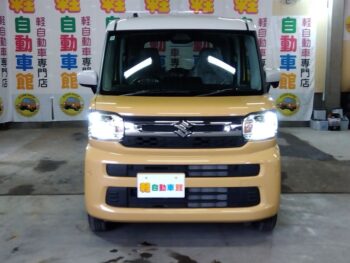 スペーシア ＨＹＢＲＩＤ　Ｘ　未使用車　4WD