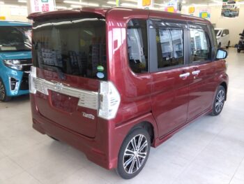 タントカスタム RS　SAⅢ　ターボ　純正ナビTV　4WD