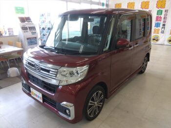 タントカスタム RS　SAⅢ　ターボ　純正ナビTV　4WD