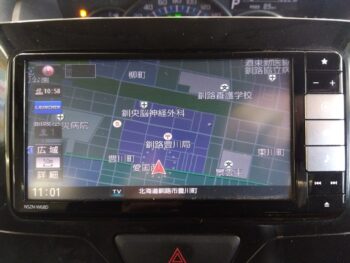 タントカスタム RS　SAⅢ　ターボ　純正ナビTV　4WD