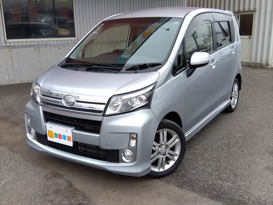 ムーヴカスタム RS ターボ 純正ナビTV バックカメラ 4WD