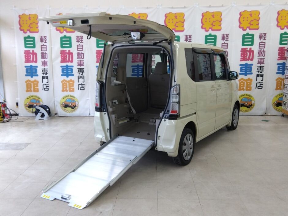 N-BOX+ Ｇ・Ｌパッケージ 福祉車両　車いす仕様 スローパー 4WD