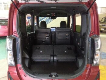 タントカスタム ＲＳ　ターボ　純正パノラマモニター10インチナビ　4ＷＤ