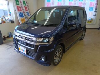 ワゴンR カスタムZ ハイブリッドZT ターボ 全方位モニター付 4WD
