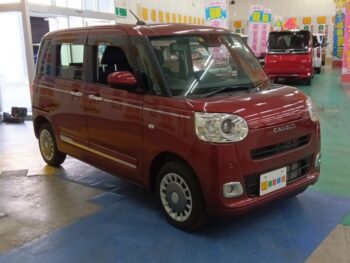 ムーヴキャンバス セオリー　G　パノラマモニター純正ナビTV　4WD