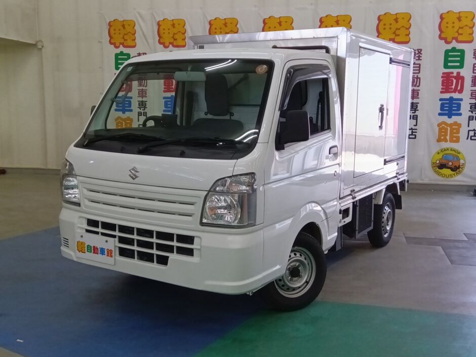 キャリイトラック 冷蔵冷凍車　2WAYサーモキング　4WD