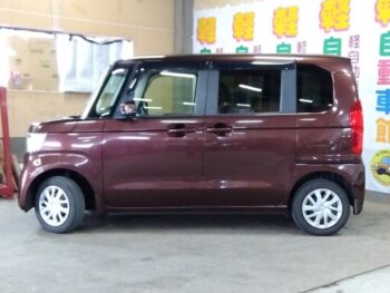 N-BOX Ｇ・スロープ Ｌ ターボ Ｈｏｎｄａ ＳＥＮＳＩＮＧ 福祉車両 車いす仕様　4WD