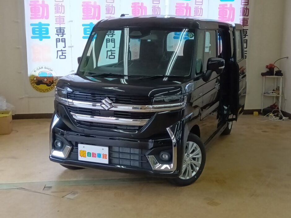 スペーシアカスタム ハイブリッドGS 未使用車 4WD