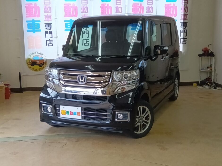 N-BOX+カスタム GターボLパッケージ 福祉車両 車いす仕様 スローパー 4WD