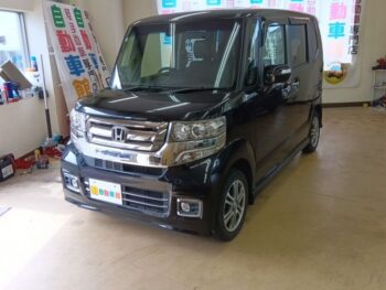 N-BOX+カスタム GターボLパッケージ 福祉車両 車いす仕様 スローパー 4WD