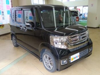 N-BOX+カスタム GターボLパッケージ 福祉車両 車いす仕様 スローパー 4WD