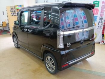 N-BOX+カスタム GターボLパッケージ 福祉車両 車いす仕様 スローパー 4WD