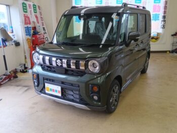 スペーシアギア ハイブリッド XZ スズキセーフティサポート 未使用車 4WD