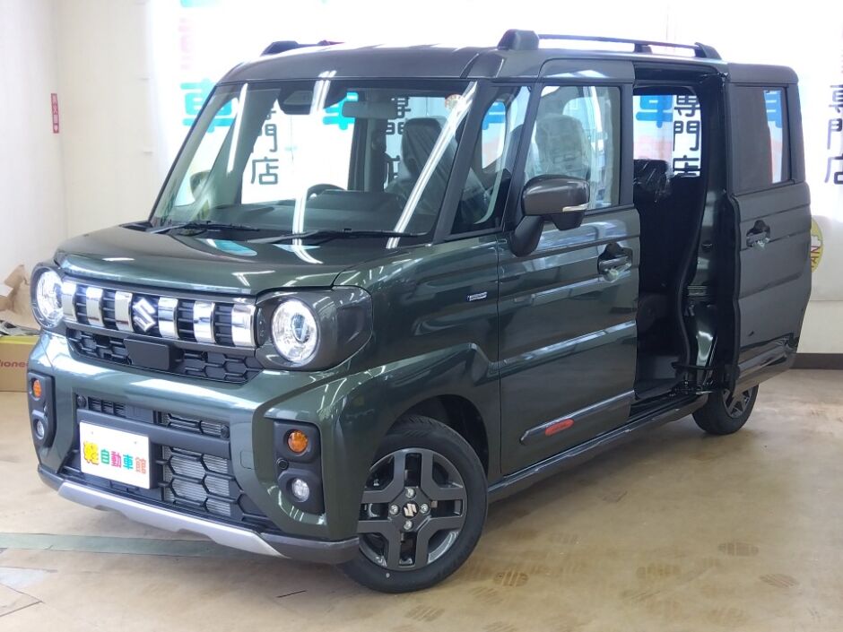 スペーシアギア ハイブリッド XZ スズキセーフティサポート 未使用車 4WD