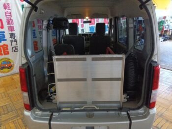 エブリイワゴン 車いす移動車  福祉車両 スローパー 4WD