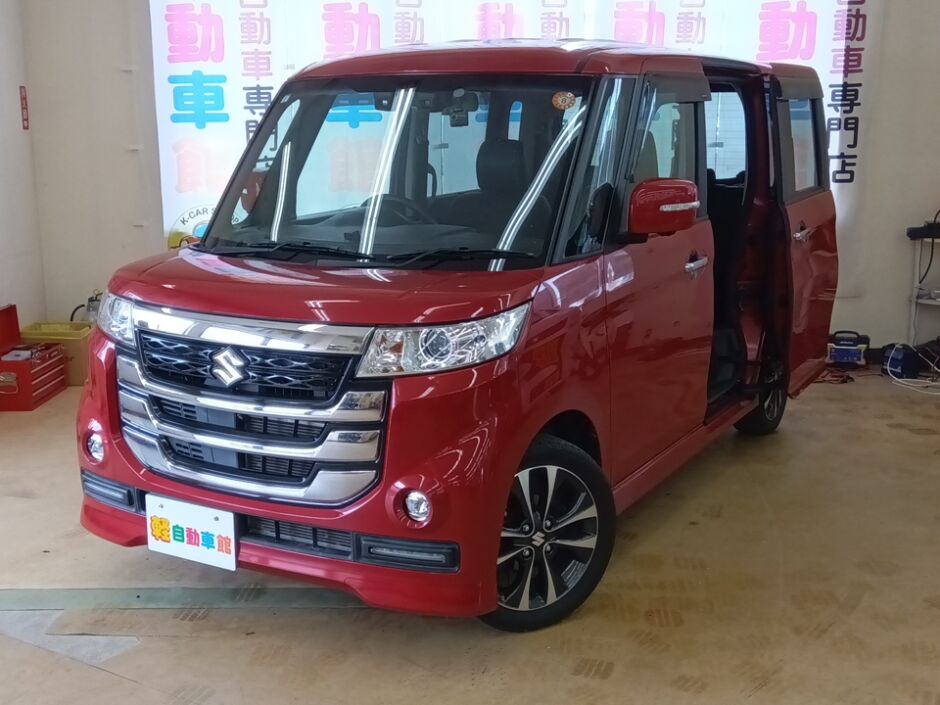 スペーシアカスタムZ ターボ デュアルカメラブレーキサポート ユーティリティパッケージ 4WD