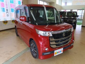 スペーシアカスタムZ ターボ デュアルカメラブレーキサポート ユーティリティパッケージ 4WD