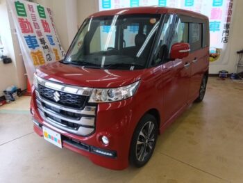 スペーシアカスタムZ ターボ デュアルカメラブレーキサポート ユーティリティパッケージ 4WD