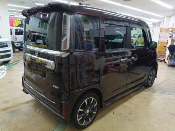 フレアワゴン カスタムスタイル ハイブリッドXT　ターボ　全方位モニター　純正ナビTV　4WD