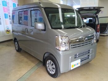 エブリイバン ジョインターボ バックアイカメラ付ディスプレイオーディオ 未使用車 4WD