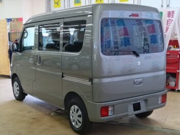 エブリイバン ジョインターボ バックアイカメラ付ディスプレイオーディオ 未使用車 4WD