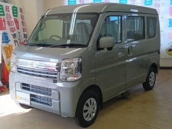 エブリイバン ジョインターボ バックアイカメラ付ディスプレイオーディオ 未使用車 4WD